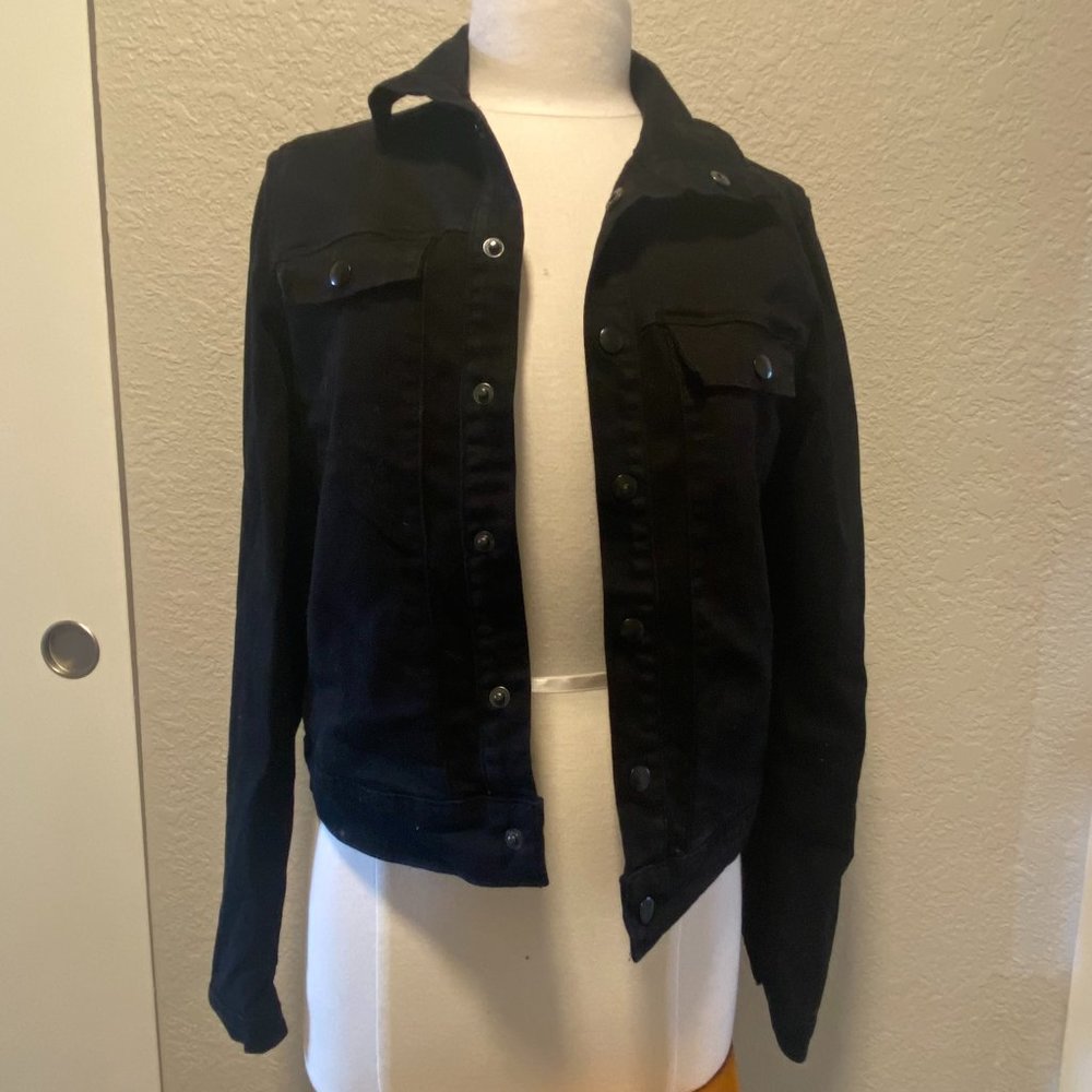 Frame Black Denim Jacket